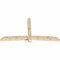 Ekena Millwork Bellingham Rough Sawn Timber Gable Bracket, Douglas Fir, 108"W x 58"H x 6"D x 6"F, 13/12 Pitch GBW108X58X0606BEL00RDF - alternate 4